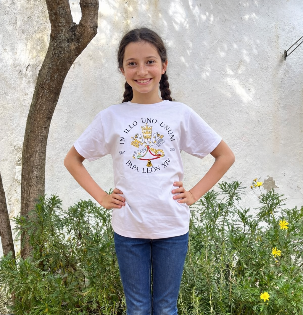 Camiseta Visita del Papa a España 2026