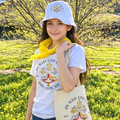Pack completo Visita del Papa a España 2026 - Camiseta + Pañuelo + Gorro + Bolsa tela